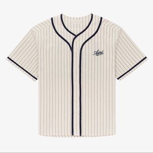 Aime Leon Dore ALD Good Sportsmanship Baseball Jersey Cream